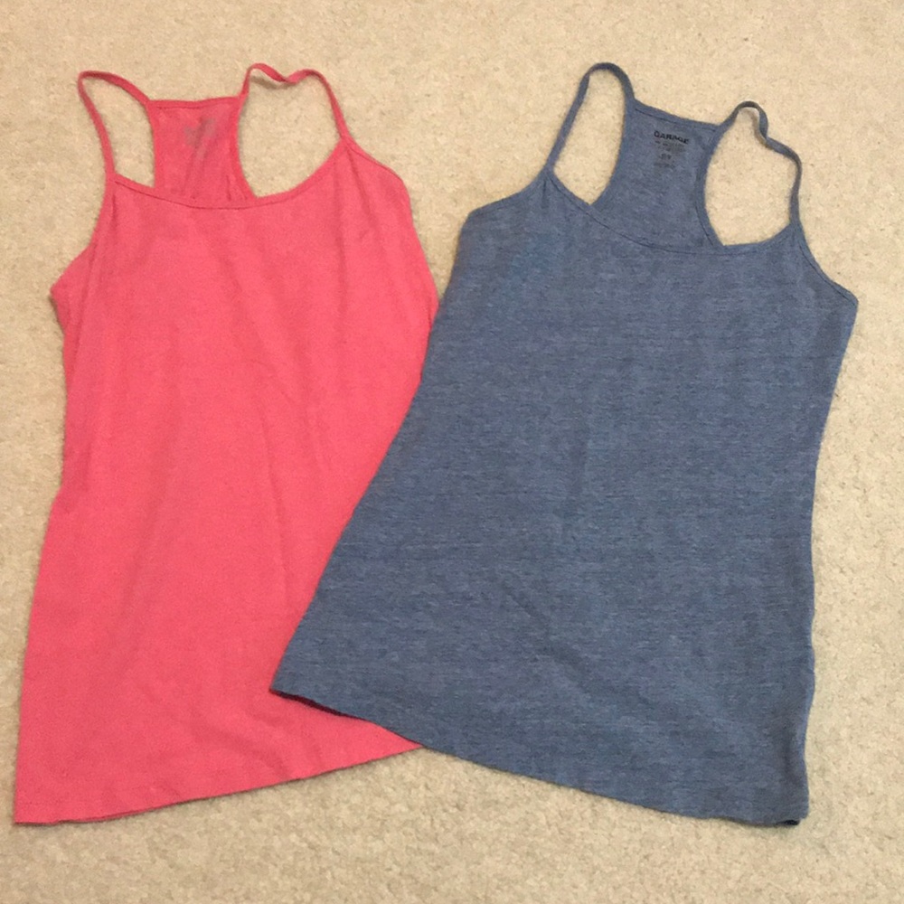 Set of 2 Garage tanks